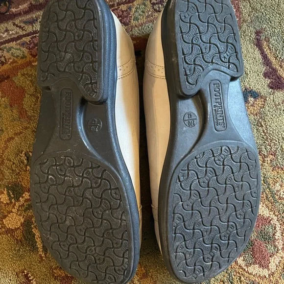 Birkenstock Footprints cream ballet flats womens 12 - Picture 5 of 6